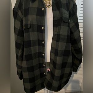 Redhead plaid flannel jacket men’s xl
